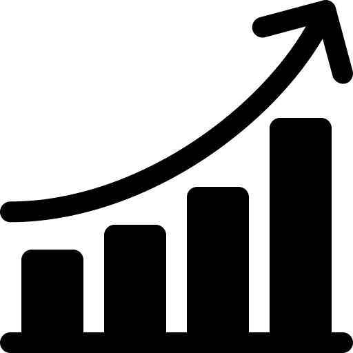 Trademark growth icon