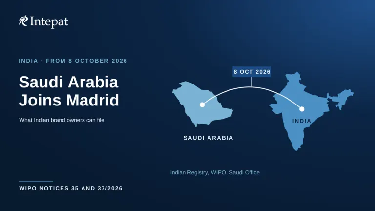 Saudi Arabia Madrid Protocol India: What Brand Owners Can Do
