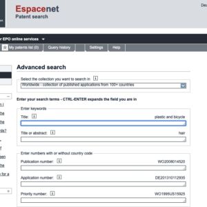 EPO Patent Search