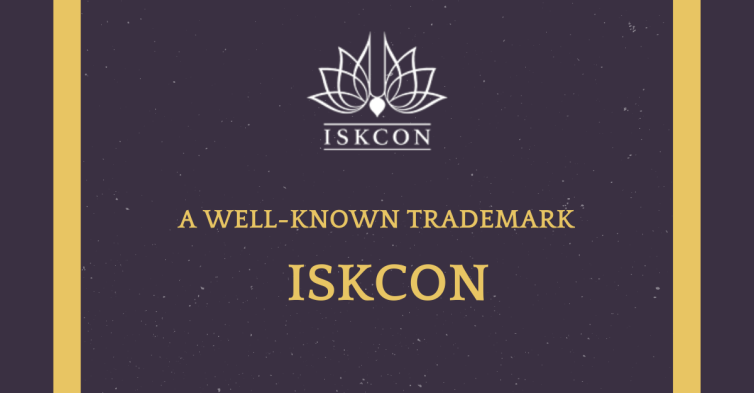 A WELL KNOWN TRADEMARK ISKCON